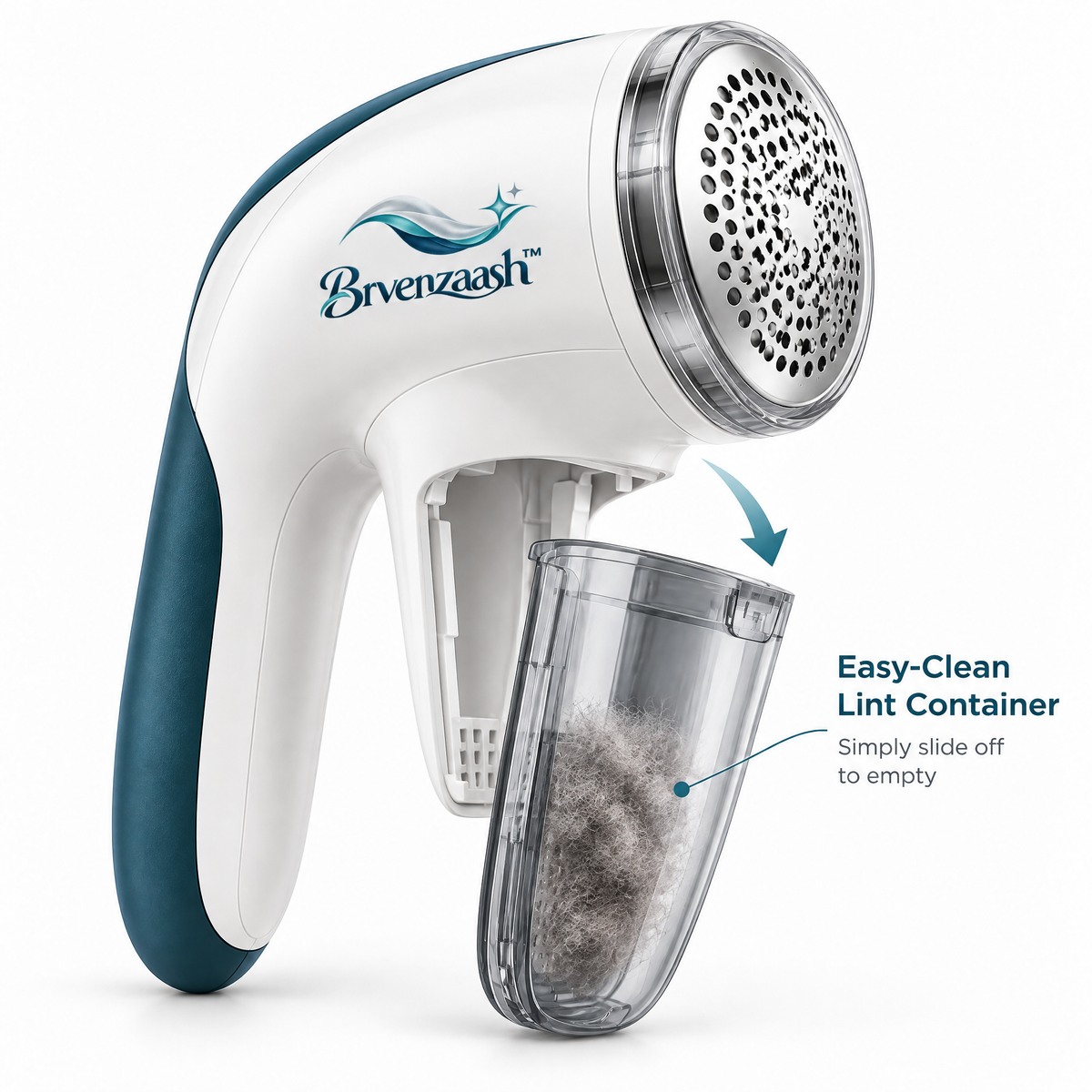 Brvenzaash™ Electric Fabric Shaver – Rechargeable Lint Remover with Large Shaving Head & Fabric Care Design
