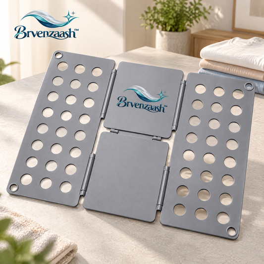 Brvenzaash™ Clothes Folding Board – Adjustable Laundry Folding Organizer for Shirts, T-Shirts, Sweaters & Everyday Clothing Storage